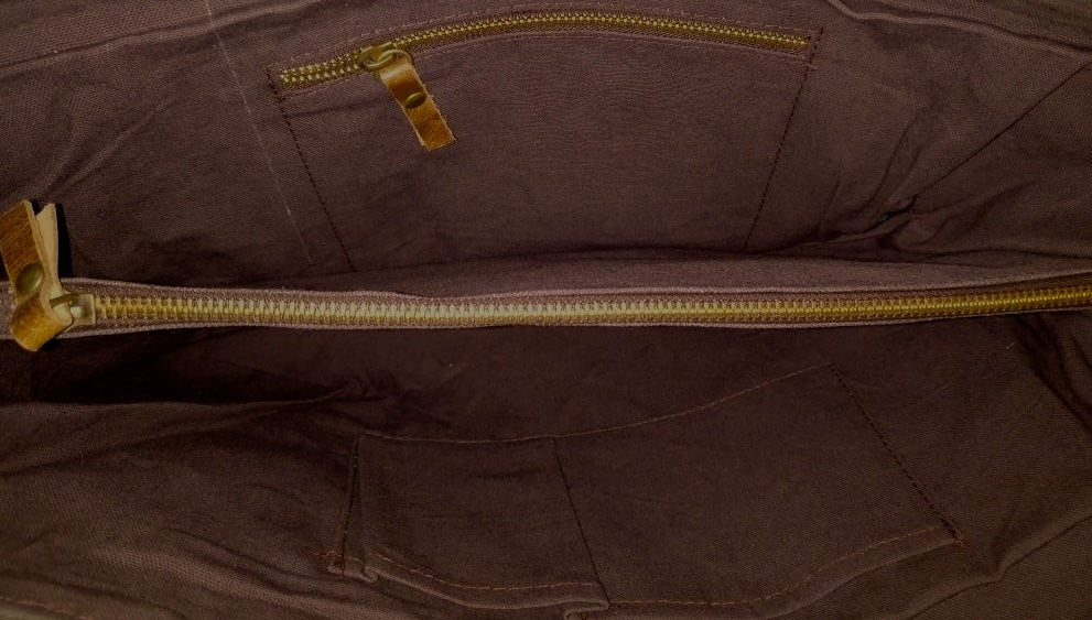 Nomad Archive Embroidered Leather Satchel