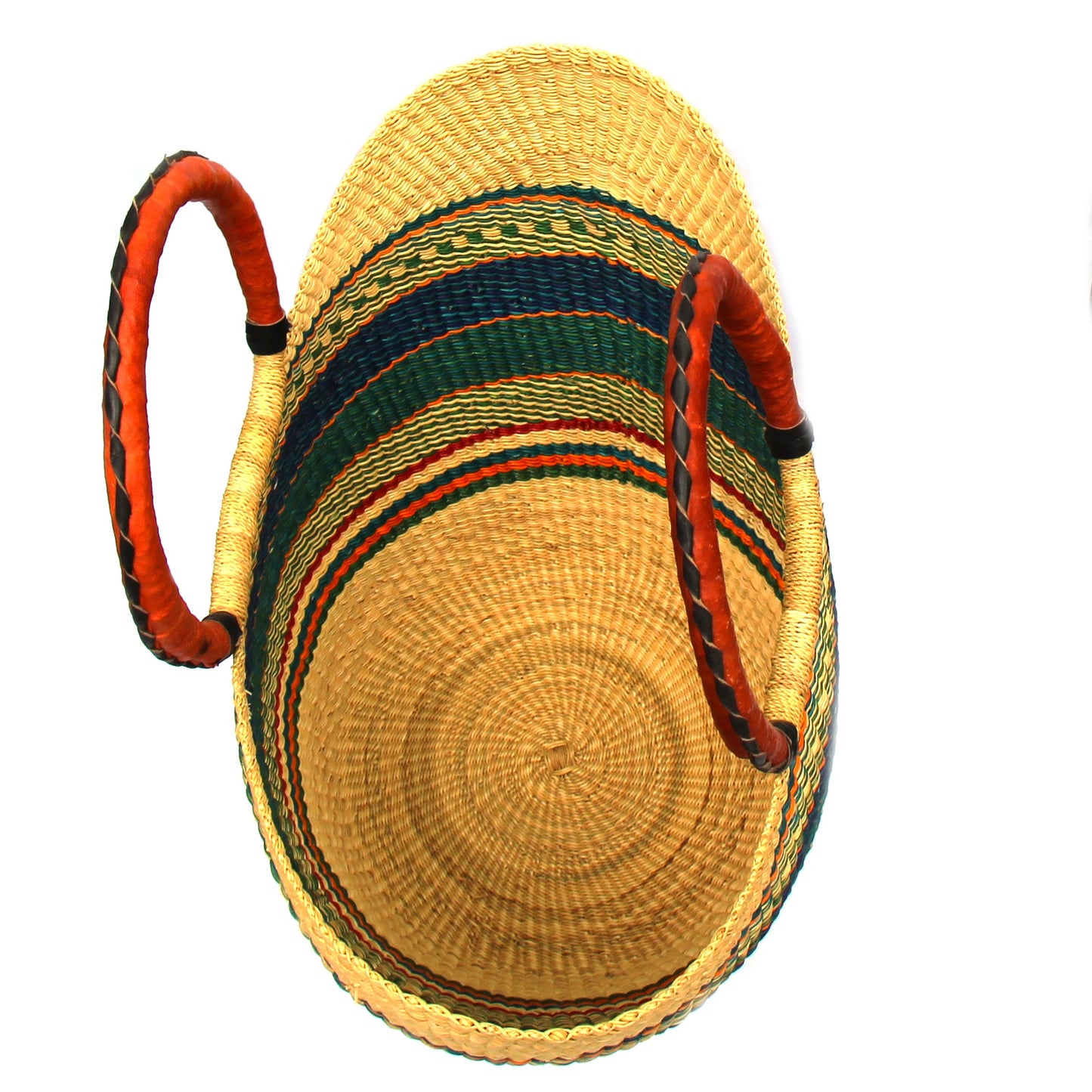 The Rainbow Harvest Market Basket Tote