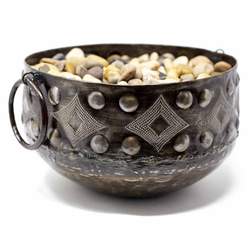 The Fortress Large Hammered Container