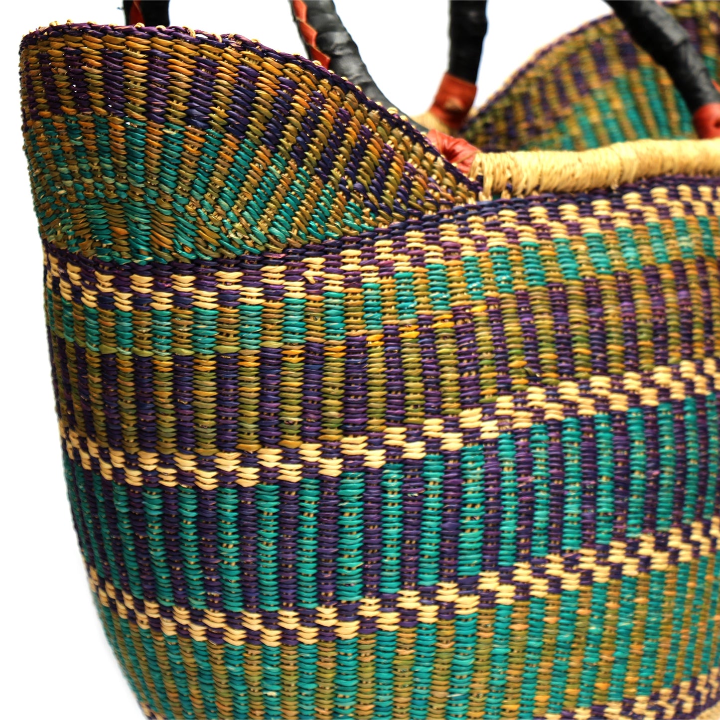 The Rainbow Harvest Market Basket Tote