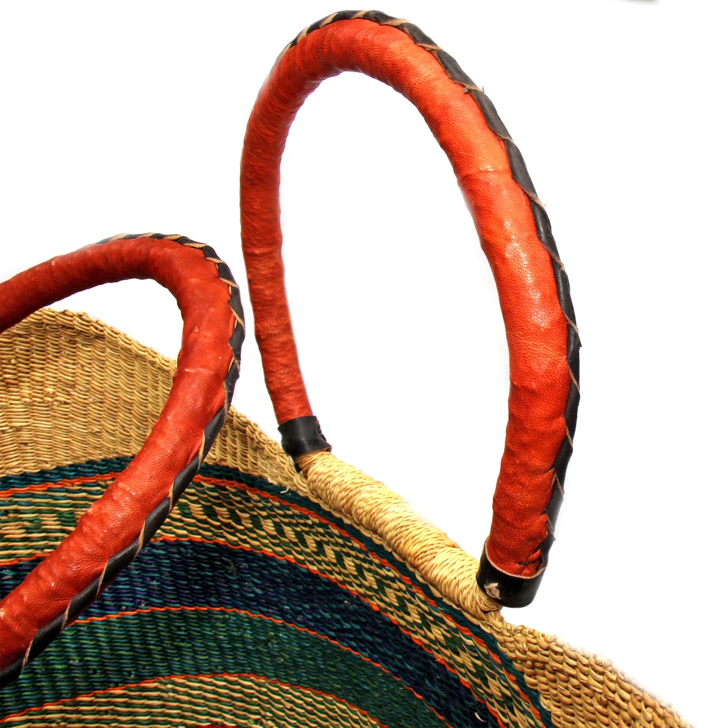 The Rainbow Harvest Market Basket Tote