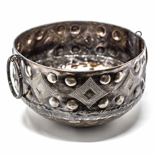 The Fortress Large Hammered Container