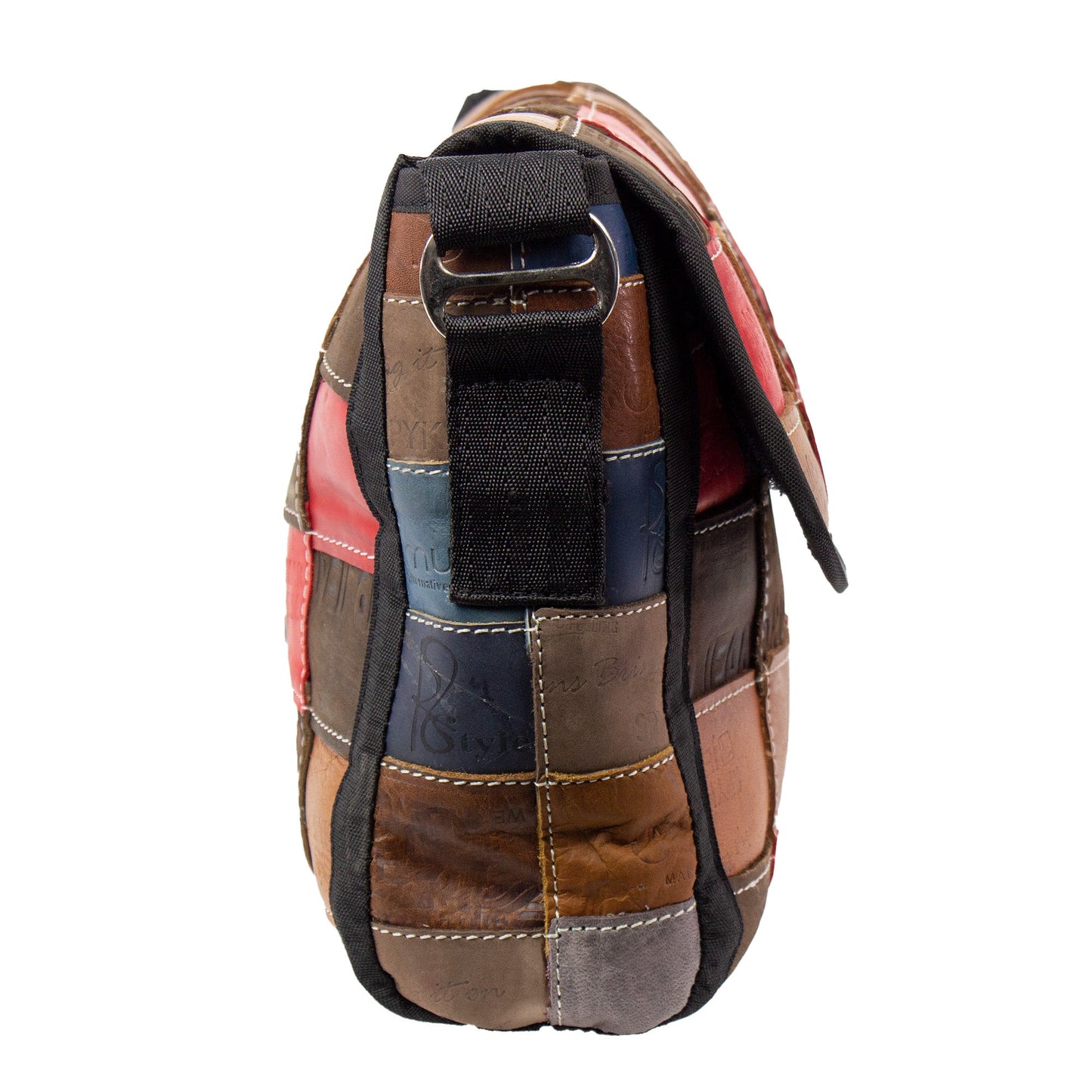 Image of Leather Reclaimed Label Butler Bag