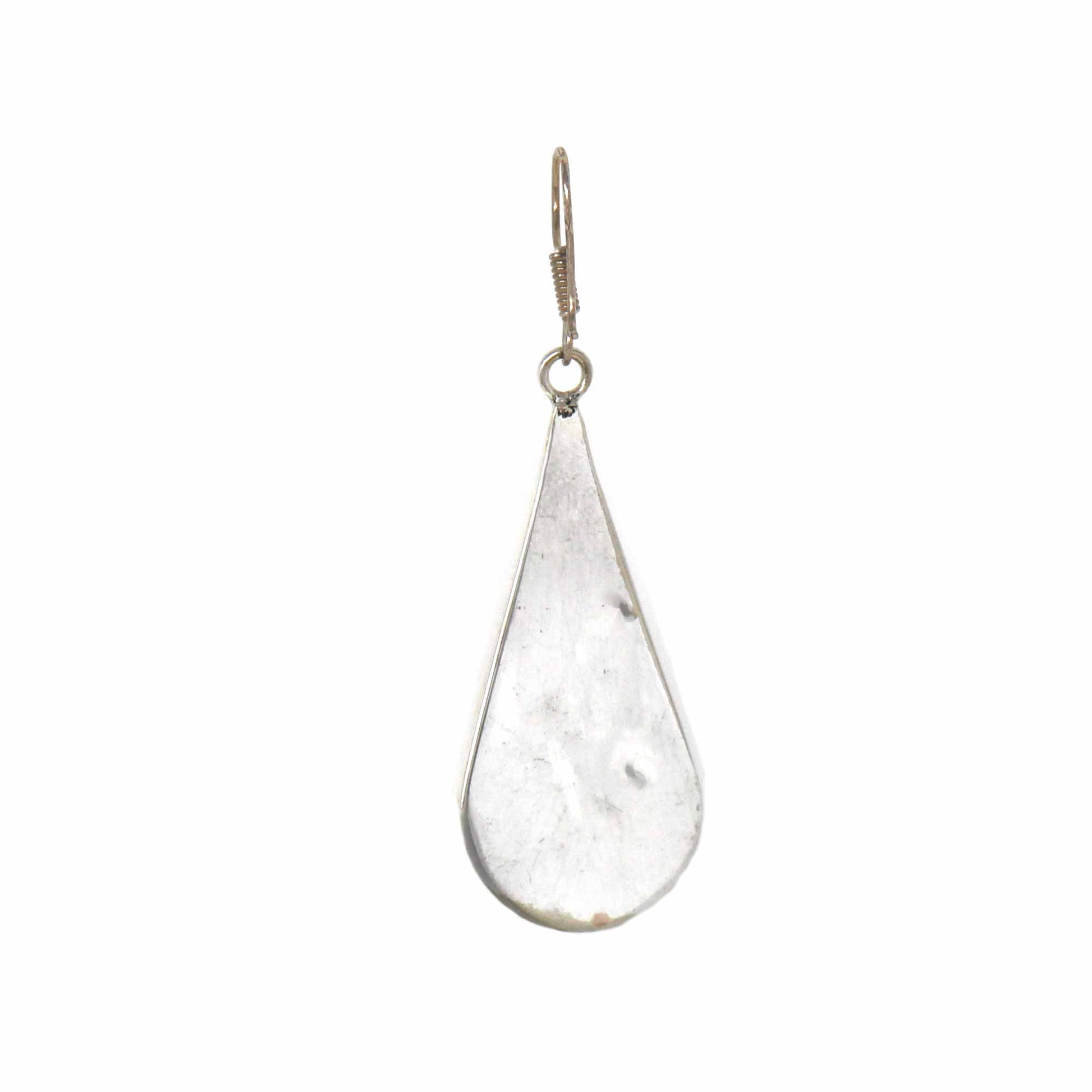 Image of Teardrop Abalone & Mother of Pearl Earrings