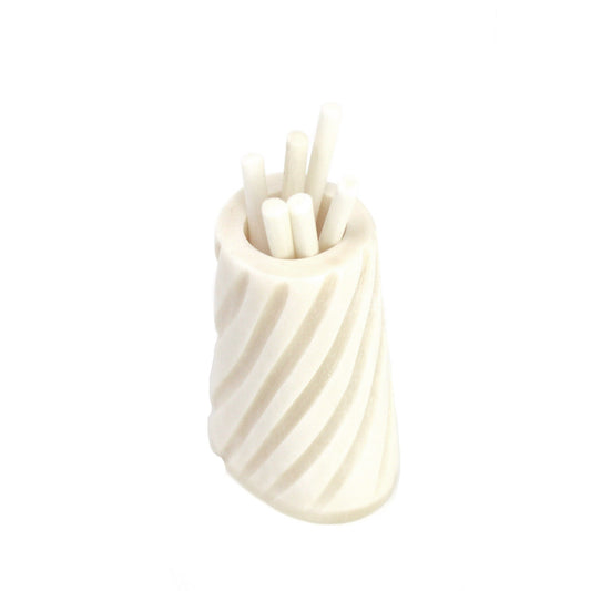 The Safari Bone Cocktail Pick Collection with Vessel